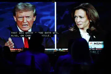 Mantan Presiden Amerika Syarikat, Encik Donald Trump (kiri), berkata bahawa beliau tidak akan menyertai satu lagi perdebatan dengan pesaingnya daripada Demokrat, Cik Kamala Harris.