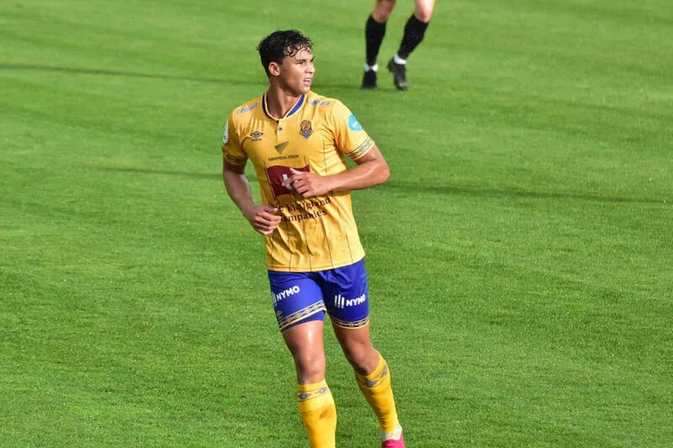 JAUHARI HARAPAN: Penerima Anugerah Jauhari Harapan, Ikhsan Fandi, kini menyertai kelab Norway FK Jerv. - Foto JAN SKAREGRAM