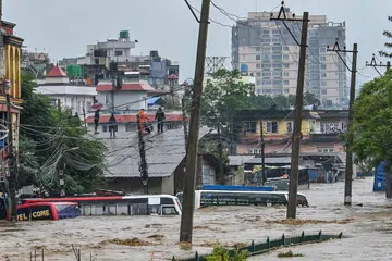 Sekolah-sekolah di Nepal terpaksa ditutup akibat hujan lebat, banjir dan tanah runtuh yang berlaku pada 28 September dan sejauh ini telah meragut 151 nyawa.