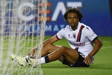 Joshua Zirkzee merupakan sebahagian daripada anggota pasukan Bologna yang melayakkan diri ke Liga Juara-Juara Eropah. 