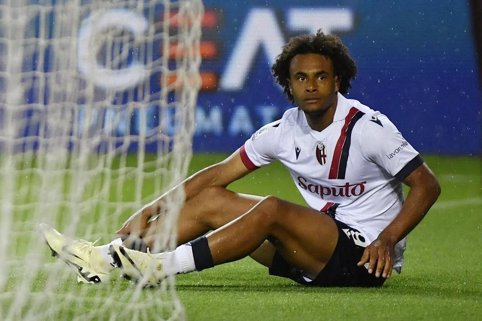 Joshua Zirkzee merupakan sebahagian daripada anggota pasukan Bologna yang melayakkan diri ke Liga Juara-Juara Eropah. 
