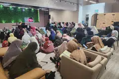 masjid darul makmur, kuliah, muslimah