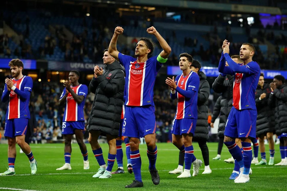 PSG, Liga Juara-Juara, Manchester City