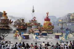 Japan, Disneyland, dingin, cuaca panas