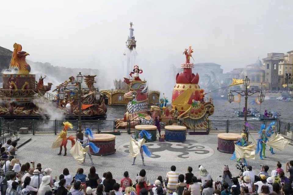 Japan, Disneyland, dingin, cuaca panas