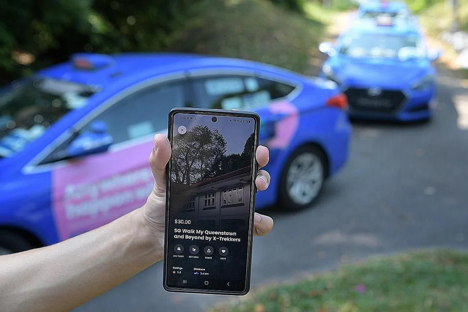 APLIKASI BARU: Dinamakan CDG Zig, aplikasi baru ini akan membolehkan pengguna menempah teksi dan tempat makanan yang mereka inginkan.