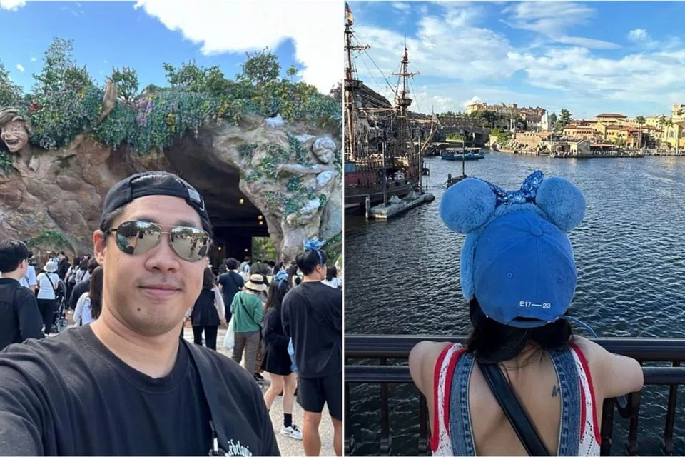 Encik Melvin Chan dan isteri berada di taman tema Tokyo DisneySea pada 7 Oktober apabila mereka sedari bahawa semua kad kredit mereka tidak berfungsi.