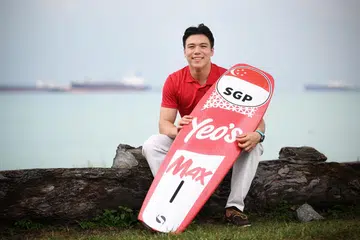 Atlet luncur lelayang, Maximilian Maeder dinobatkan sebagai Olahragawan Terbaik Tahun Ini di Anugerah Sukan Singapura 2025.