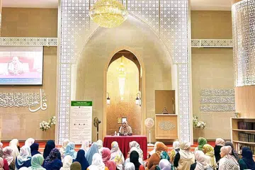 Ustazah Shameem Sultanah, Masjid Al-Falah