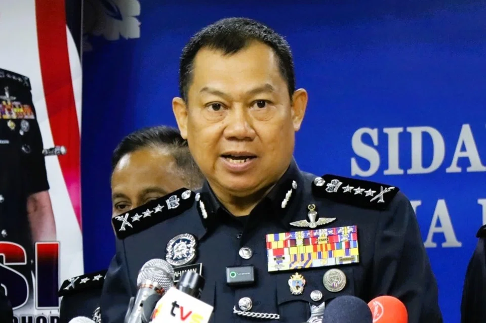 Ketua Polis Johor, Datuk Ab Rahaman Arsad.