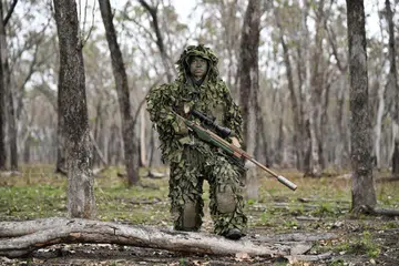 Penembak hendap wanita, SAF,  ‘SAKO TRG 22’, Latihan Wallaby