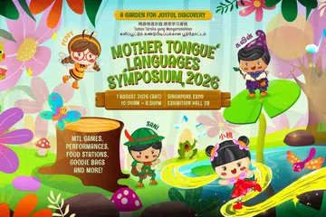 Simposium Bahasa Ibunda (MTLS) 2026 bakal diadakan di Singapore Expo Dewan 2B, buat julung kalinya pada 1 Ogos.