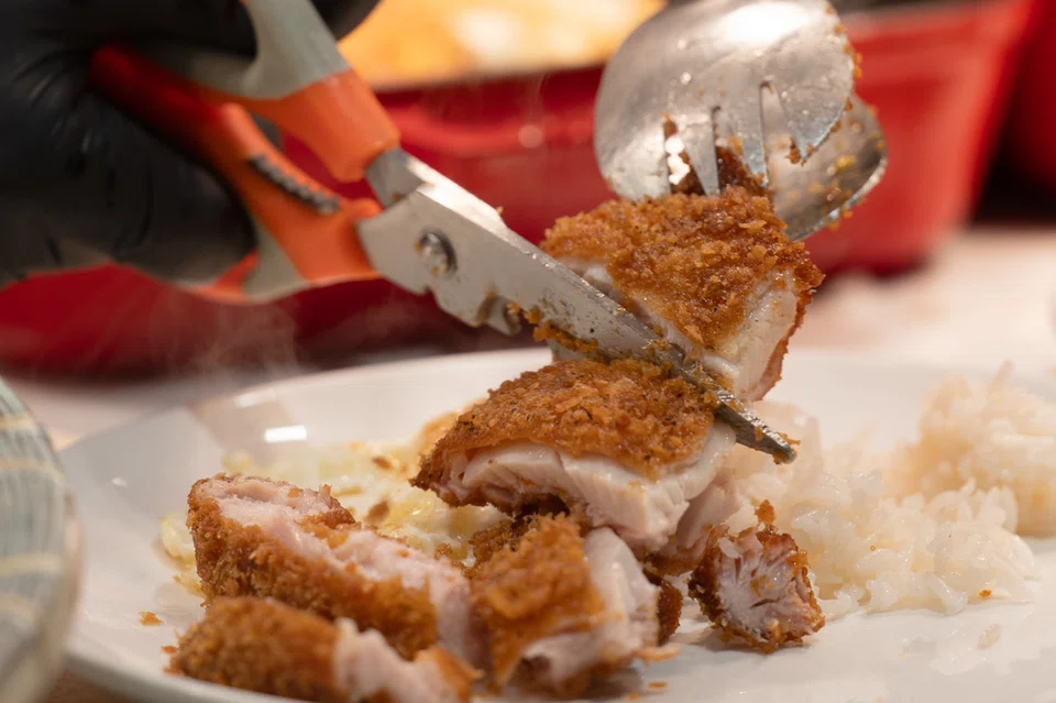 Swensen’s Unlimited Supper, nasi kari ayam gunting