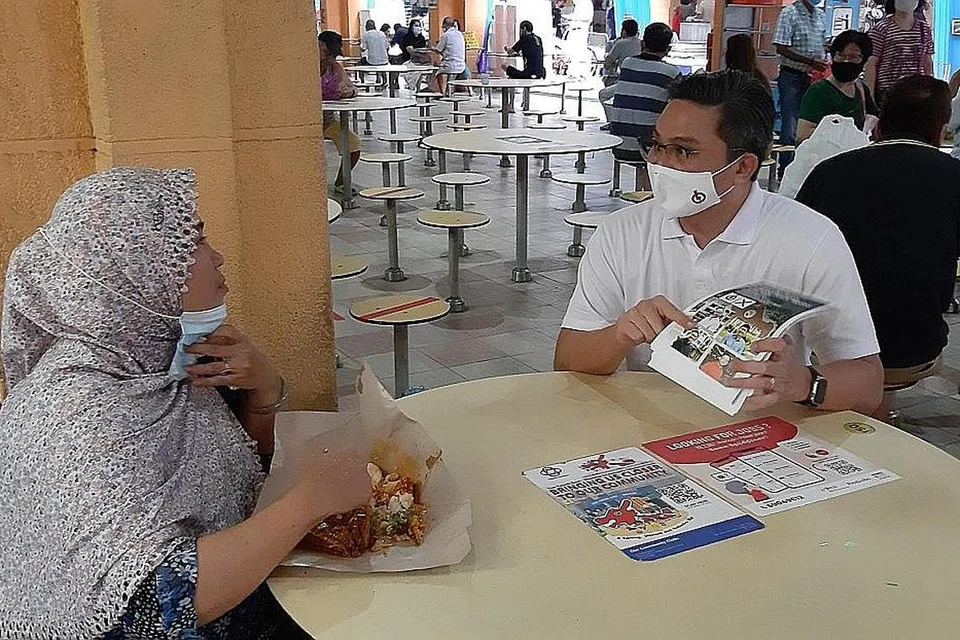 PRIHATIN ISU MASYARAKAT: Encik Saktiandi berkata beliau akan memberi tumpuan pada isu pekerjaan dan latihan bagi membantu masyarakat Melayu/Islam. - Foto MOHD NOOR A. RAHMAN