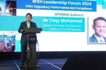 Menteri Negara Kanan (Pertahanan merangkap Tenaga Manusia), Encik Zaqy Mohamad, menekankan bahawa tumpuan terhadap keselamatan dan kesihatan di tempat kerja bukan sekadar tentang kos.