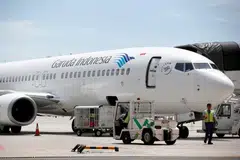 TENAGA HIJAU: Indonesia telah selesai menjalankan ujian penggunaan campuran minyak sawit sebagai bahan bakar pesawat Garuda.