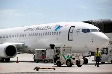 TENAGA HIJAU: Indonesia telah selesai menjalankan ujian penggunaan campuran minyak sawit sebagai bahan bakar pesawat Garuda.