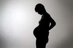 Gambaran seorang ibu mengandung.