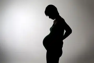 Gambaran seorang ibu mengandung.