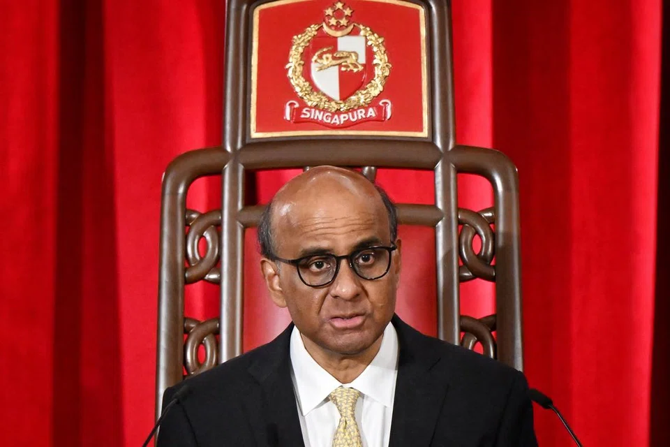 LAHIR RASA SIMPATI: Encik Tharman Shanmugaratnam melahirkan rasa simpatinya terhadap mereka yang cedera dan keluarga yang berduka menyusuli situasi kemanusiaan yang teruk di Jaluran Gaza.