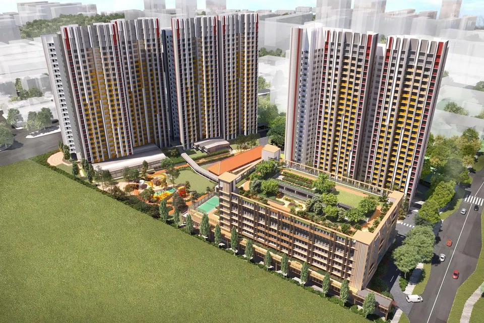 FLAT BARU DI FARRER PARK: Sebanyak 569 unit flat tiga bilik dan empat bilik di tawarkan di Farrer Park Arena.