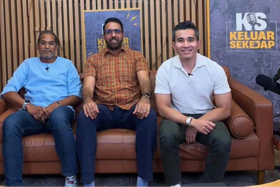 Pritam Singh, Keluar Sekejap, Khairy Jamaluddin, Shahril Hamdan