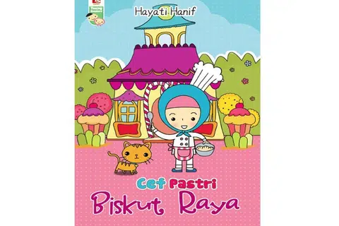 Cef Pastry: Biskut Raya
Pinjam di: https://bh.sg/vSjK

Hari Raya Puasa bakal menjelang, tetapi tempahan kuih raya Aina masih belum siap. Keadaan ini menimbulkan kesedihan kepada Aina serta rakan-rakan yang membantunya. Aina mula memikirkan bagaimana mengatasi masalah kuih mereka yang asyik tidak menjadi walau sudah dicuba berkali-kali.