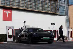 The slide came after an 18 per cent fall in April that reversed a 0.2 per cent gain in March, as Tesla has slashed Model Y production by a double-digit percentage number at its Shanghai plant since March.