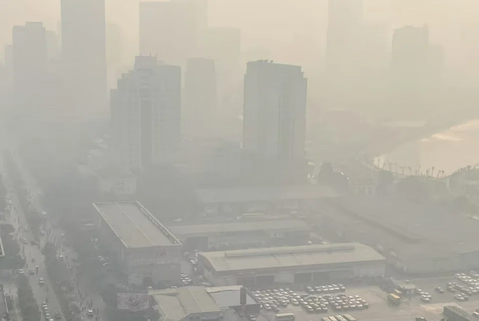 Levels of hazardous small particles, known as PM2.5, were measured at 266 micrograms per cubic metre in Hanoi early on Friday (Jan 3), the highest reading among a list of most-polluted cities.