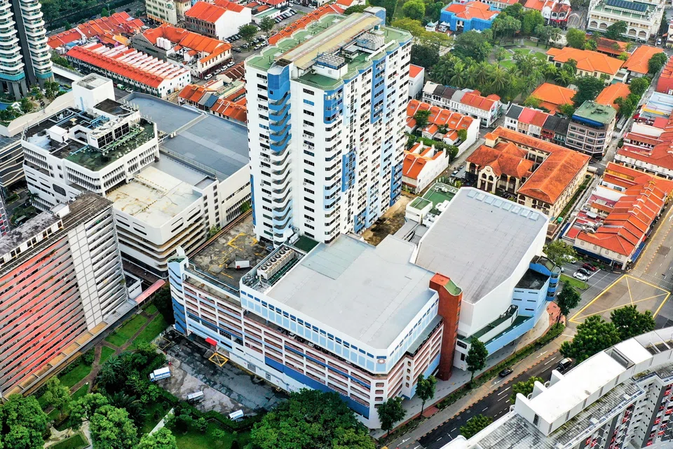 The car park at Textile Centre has a strata area 200,456 sq ft, representing about 30 per cent of the total strata area in the development.
