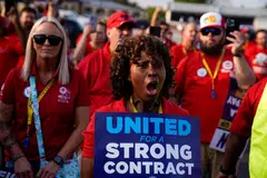 The autoworkers’ union will expand its strike against parts distribution centres across the US at GM and Stellantis.