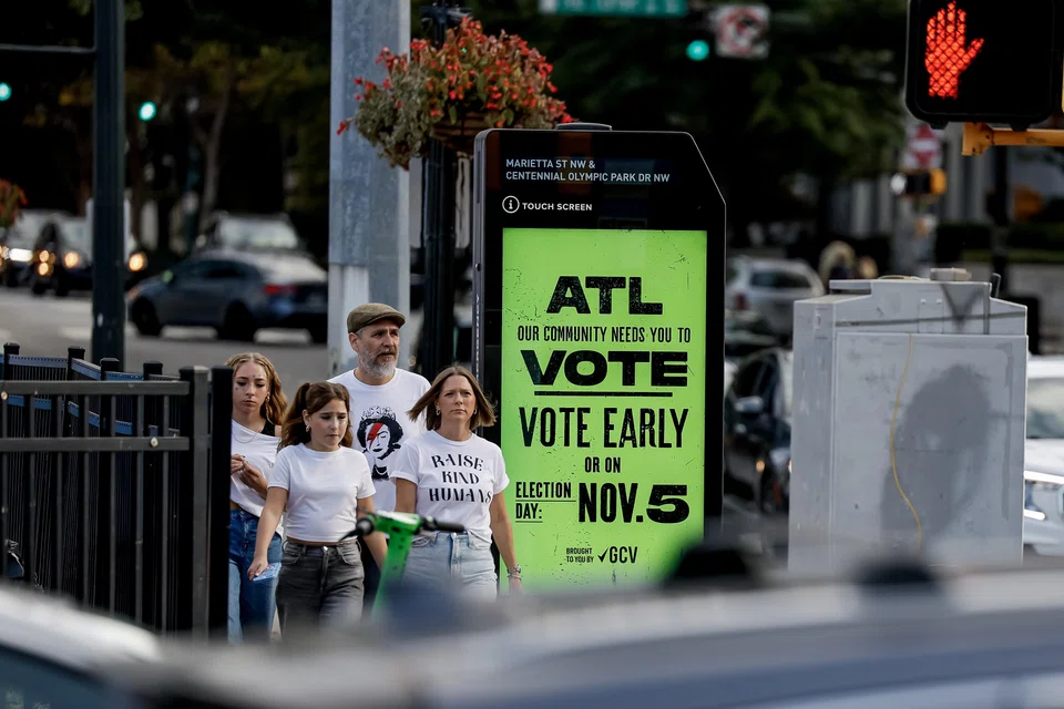 Seventy-five million people have cast early ballots ahead of Tuesday’s climax and the race is down to the wire – with more states functionally tied in polls at this point than in any comparable election.