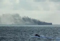 Ceres I, a crude oil tanker sailing under the flag of Sao Tome & Principe, and the Hafnia Nile, a Singapore-flagged refined-products tanker, crashed early on Friday (Jul 19) morning in one of the world’s busiest waterways, setting both ablaze. 