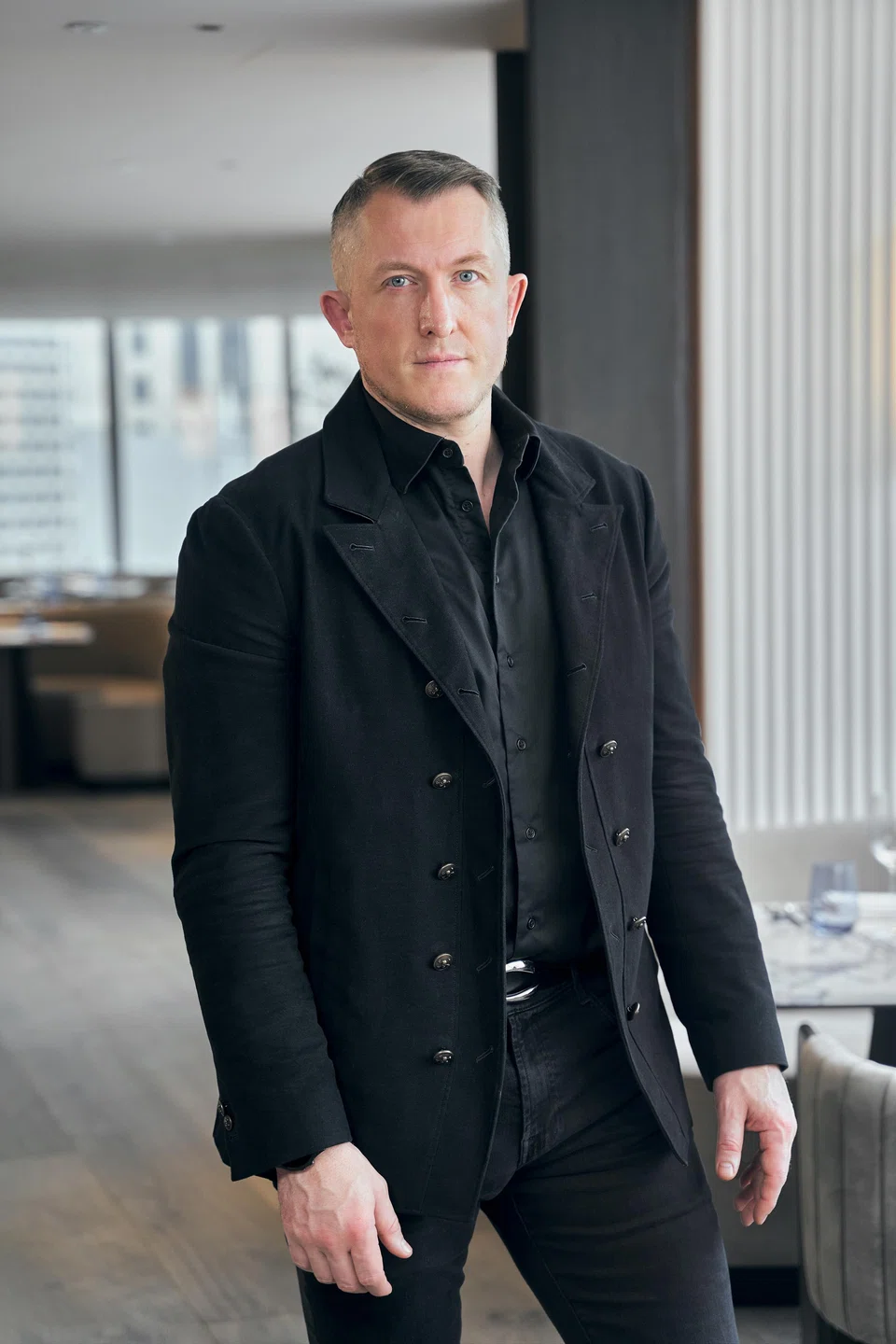 Chef Olivier Elzer of Clarence restaurant.