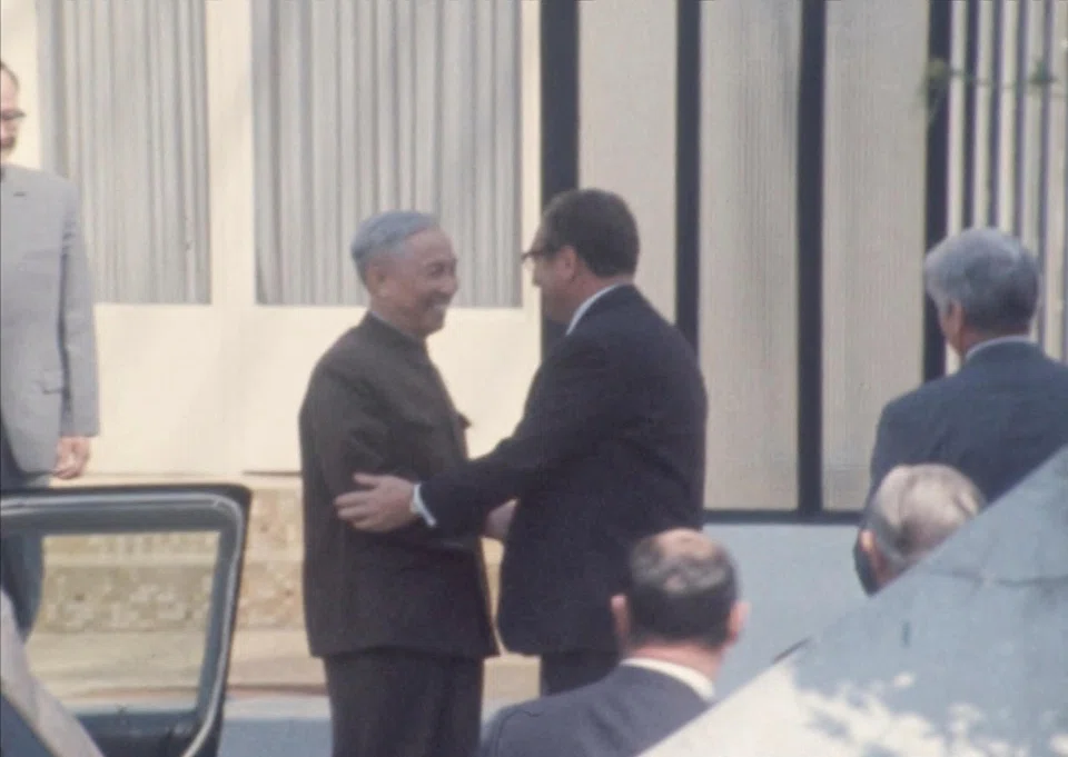North Vietnamese politburo member Le Duc Tho (left) and then-US national security adviser Henry Kissinger shared more than a few laughs during negotiations on the Paris Peace Accords.