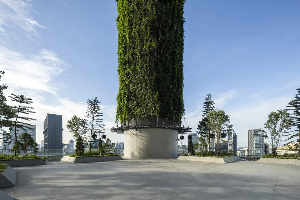 The Cloud Terrace was designed for large-scale events.