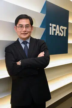 Lim Chung Chun, chairman and chief executive of iFast Corporation. The group has been "steadily increasing" its capability and presence as a global digital banking and wealth management group.
