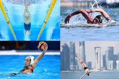Elite aquatics athletes will compete at the World Aquatics Championships in Singapore in July and August. 