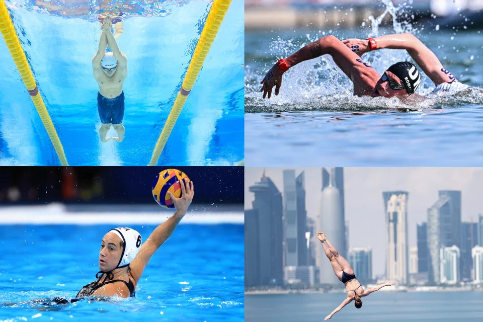 Elite aquatics athletes will compete at the World Aquatics Championships in Singapore in July and August. 