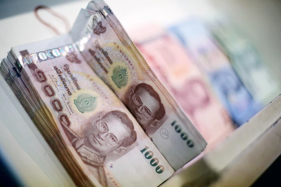 Regional currencies have tumbled over the past week, with the Thai baht and South Korean won both sliding about 2 per cent, as rising fears over a global trade war sapped risk appetite. 
