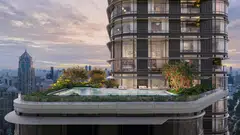 An artist's rendering of Swire Hotels' Upper House Residence in Bangkok.  