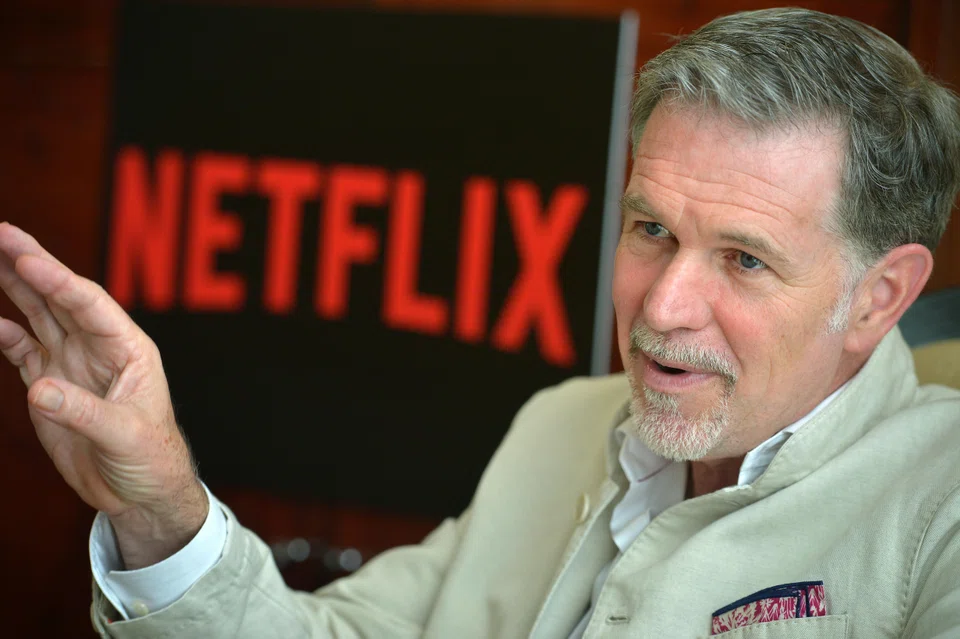 This year, executive chairman Reed Hastings is set to receive a US$500,000 salary and US$2.5 million in stock.