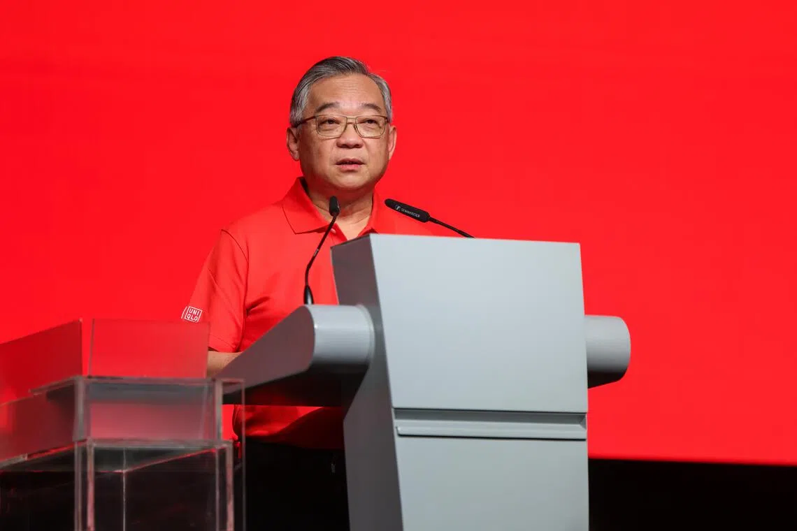 DPM Gan Kim Yong says technological change may hold immense promise for productivity gains, but they also bring about unease.