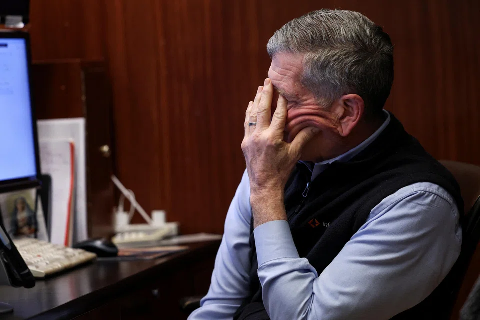 The broad-based S&P 500 finished down 3.5 per cent at 5,268.05 on Thursday. 