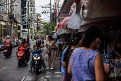 Nationwide household debt calculated as a percentage of the gross domestic product was 89.6 per cent in the three months through June, down from 90.7 per cent in the preceding quarter.