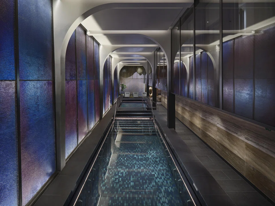 Take a dip in the Mandara Spa pool.