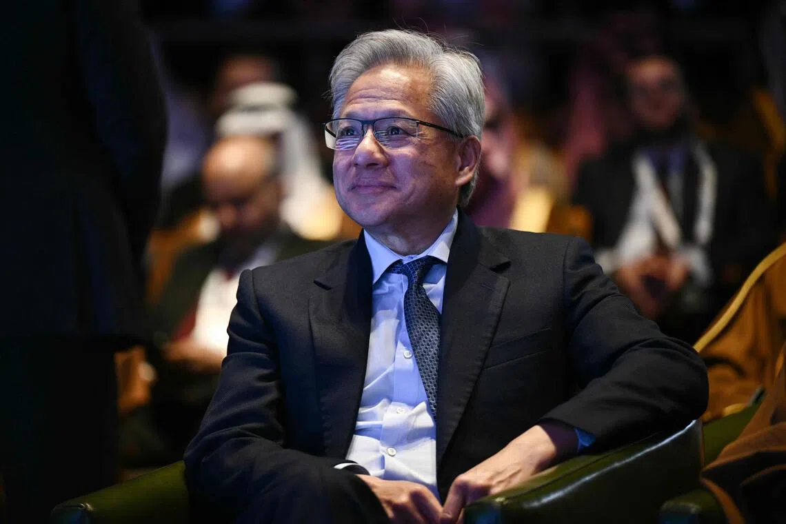 Nvidia founder and CEO Jensen Huang reported the company's record-high quarterly revenues on Nov 19. The next day, its share price fell 3%. 