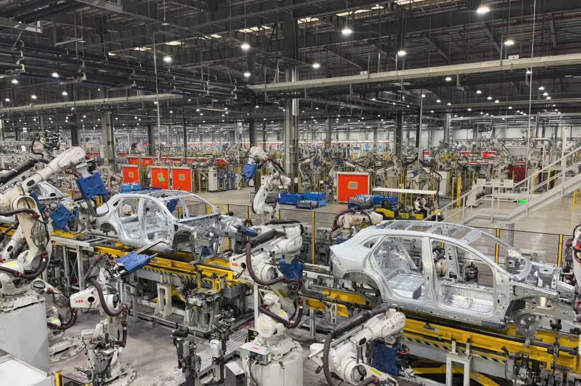 VinFast's EV manufacturing factory in Hai Phong, Vietnam. VinMetal's core product lines will include hot-rolled steel, high-strength steel, and specialised alloy steel for EVs.