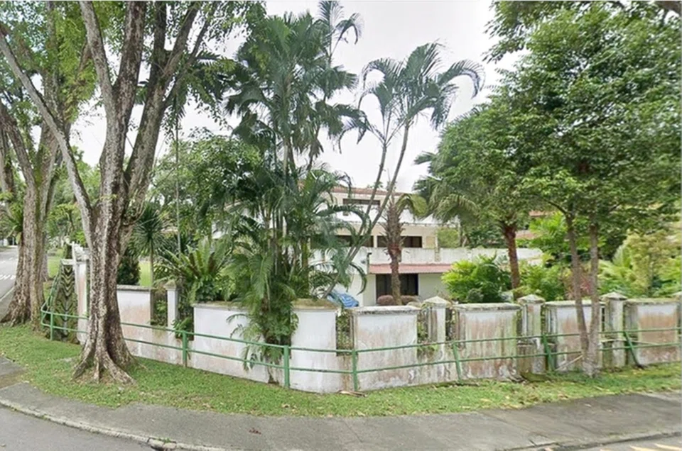 The corner property in White House Park has a freehold land area of 15,176 sq ft.