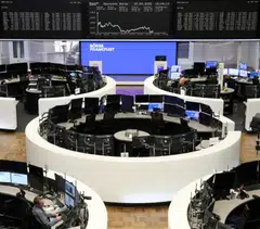 The continent-wide Stoxx 600 index was down 1.2 per cent, logging a third straight session of declines.